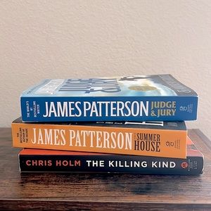 James Patterson Books Chris Holm Reading Judge & Jury Mystery Thriller BookTok